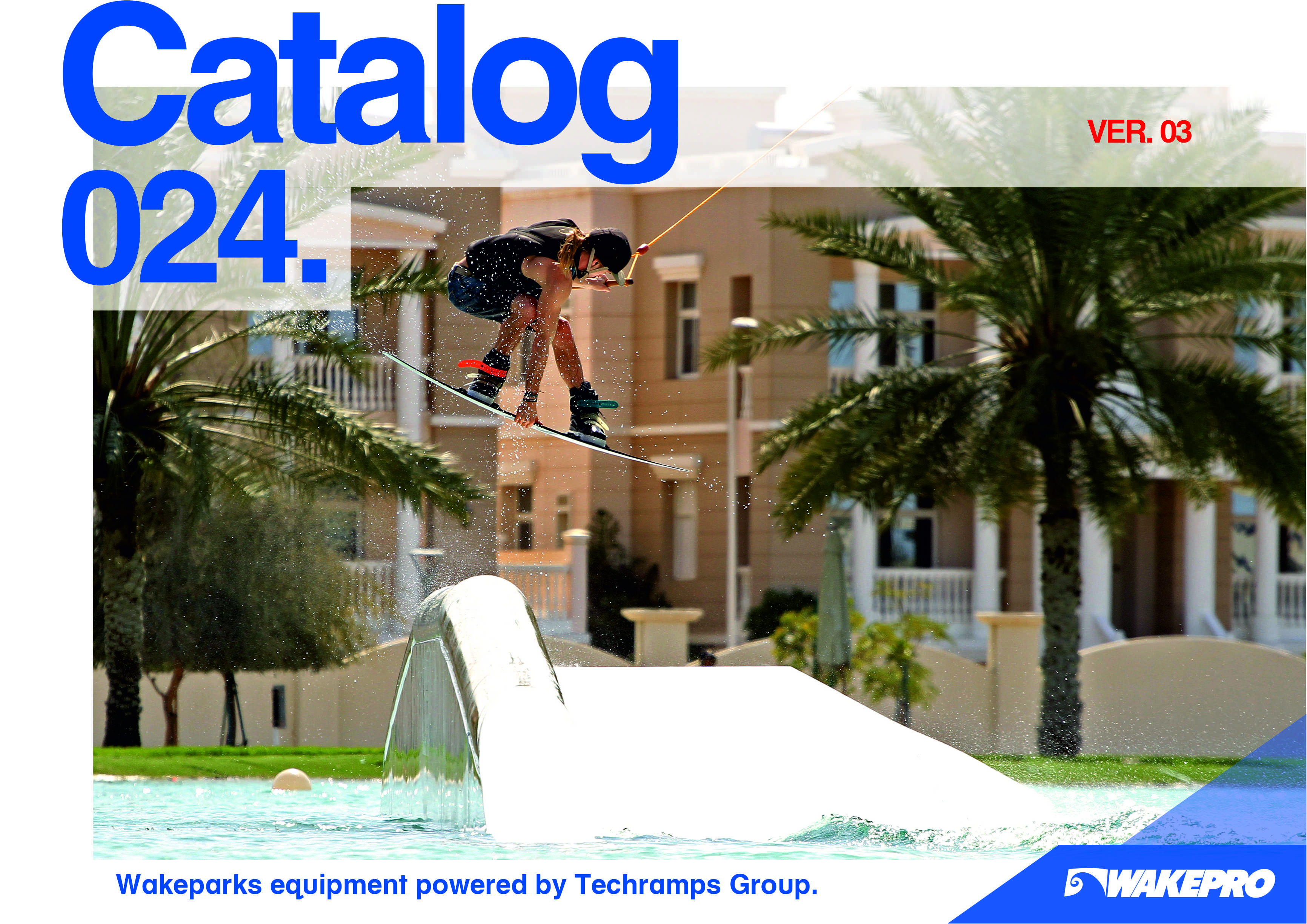 Wakepark obstacles catalogue 2024